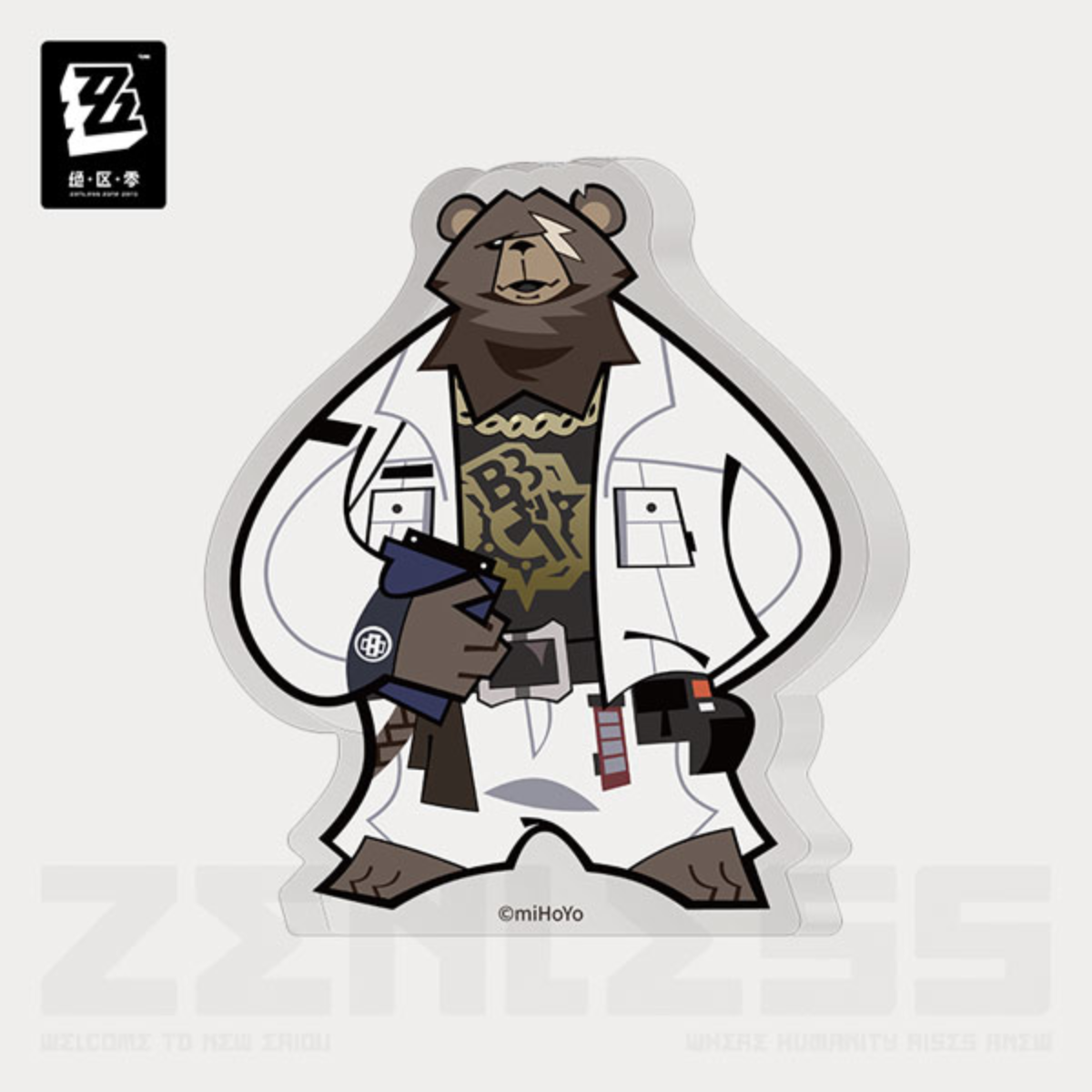 Zenless Zone Zero A Sandwich-Scented Dream Chibi Mini Acrylic Stand-Wise-miHoYo-Ace Cards & Collectibles