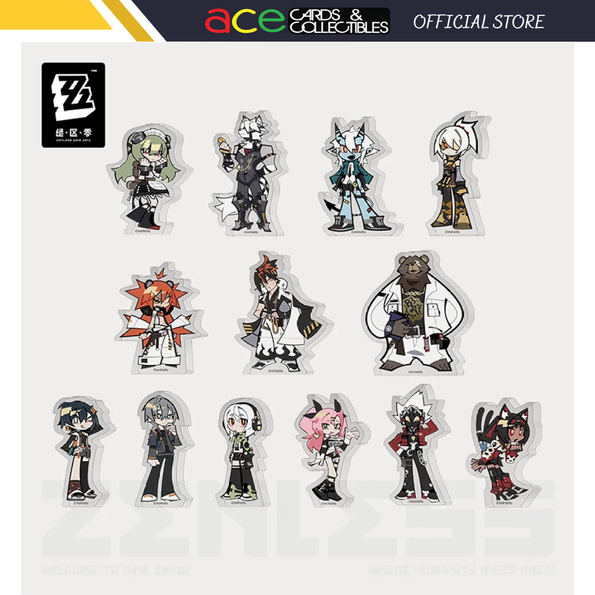 Zenless Zone Zero A Sandwich-Scented Dream Chibi Mini Acrylic Stand-Wise-miHoYo-Ace Cards &amp; Collectibles