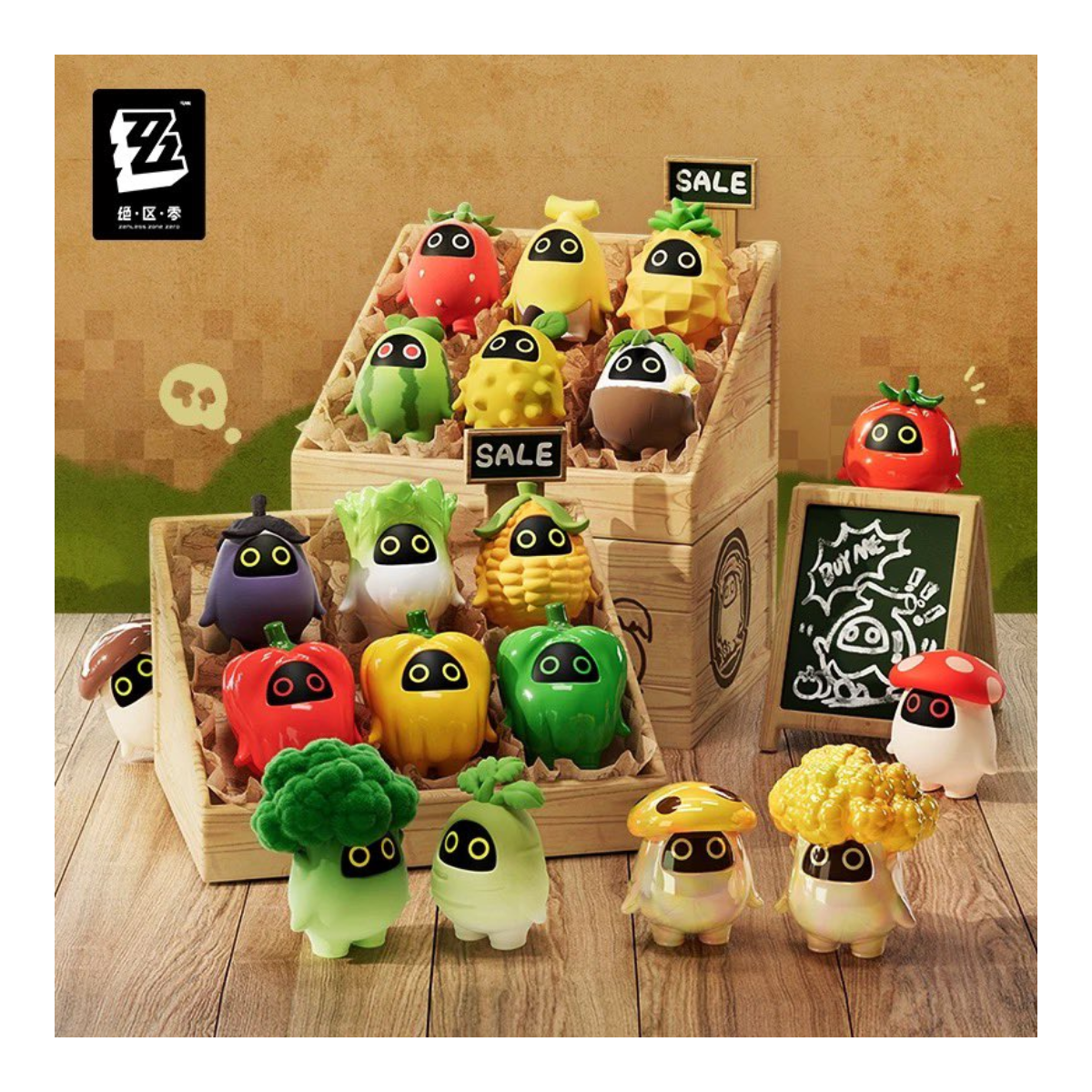 Zenless Zone Zero Bangboo Garden Kingdoms Series Mini Figure Blindbox-Single Box-miHoYo-Ace Cards & Collectibles