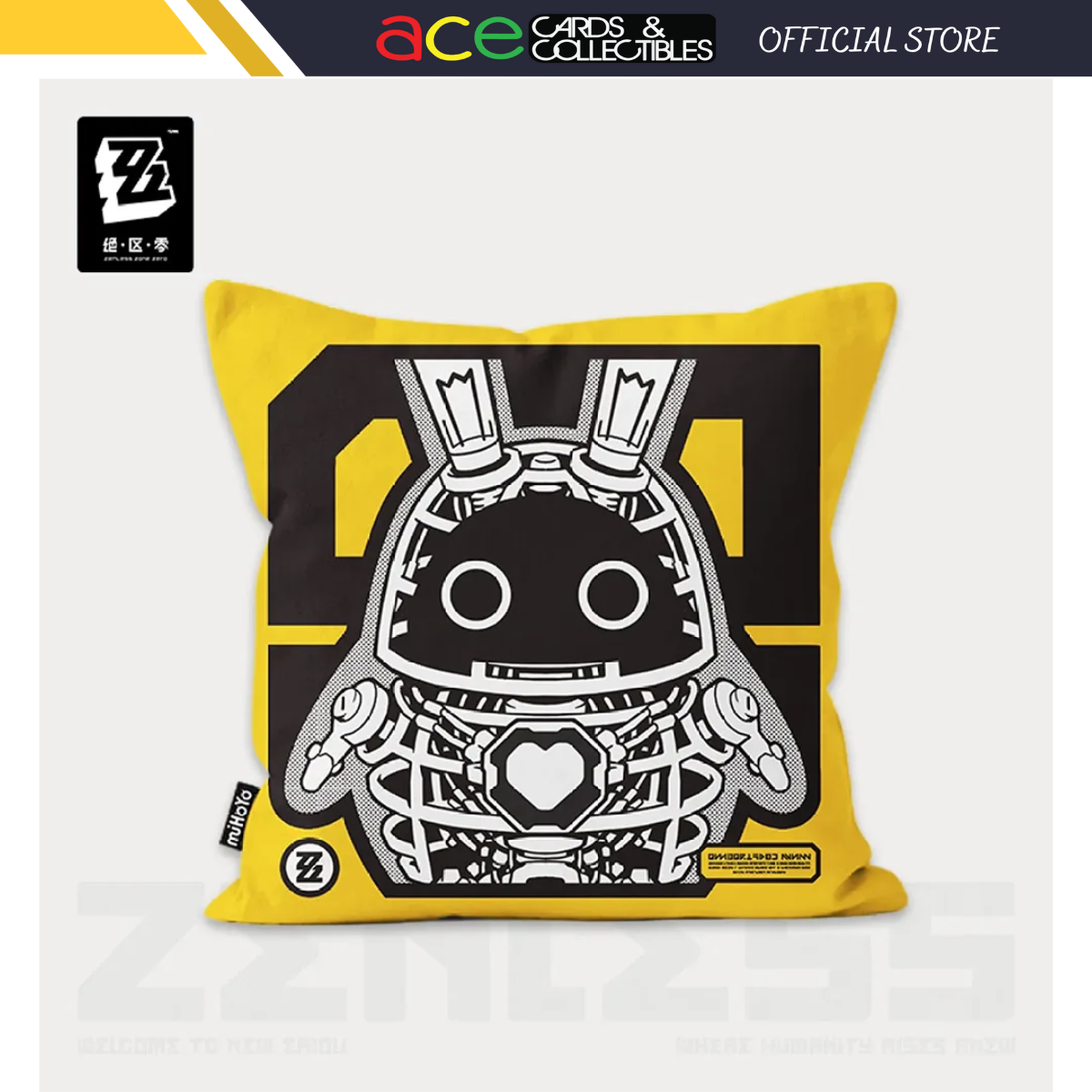 Zenless Zone Zero Bangboo Throw Pillow-miHoYo-Ace Cards & Collectibles