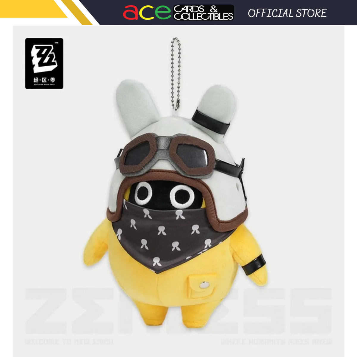 Zenless Zone Zero Bangboo Toy Plushy Keychain "Rocketboo"-miHoYo-Ace Cards & Collectibles