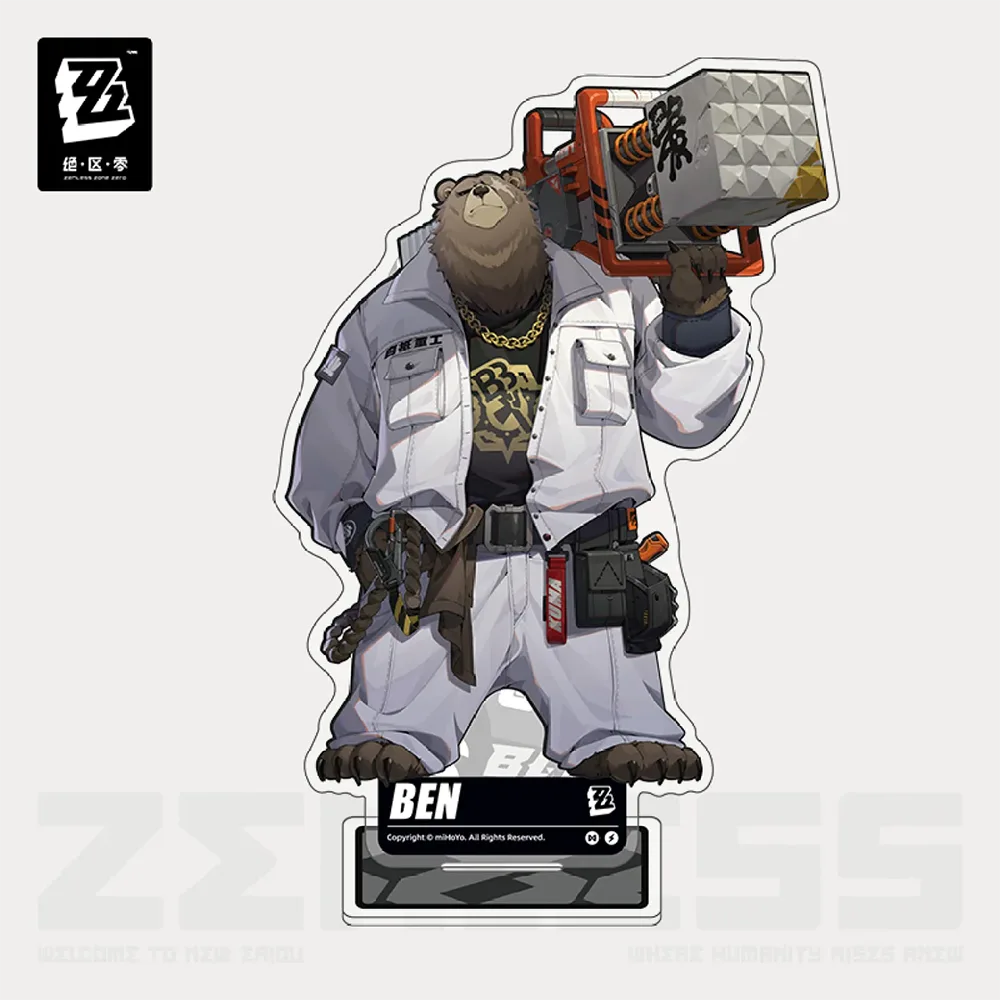 Zenless Zone Zero Belobog Heavy Industries Acrylic Stand-Ben-miHoYo-Ace Cards &amp; Collectibles