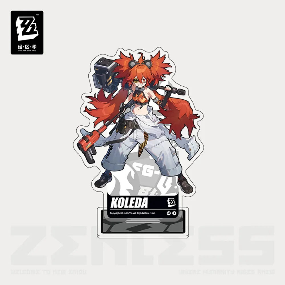 Zenless Zone Zero Belobog Heavy Industries Acrylic Stand-Koleda-miHoYo-Ace Cards &amp; Collectibles