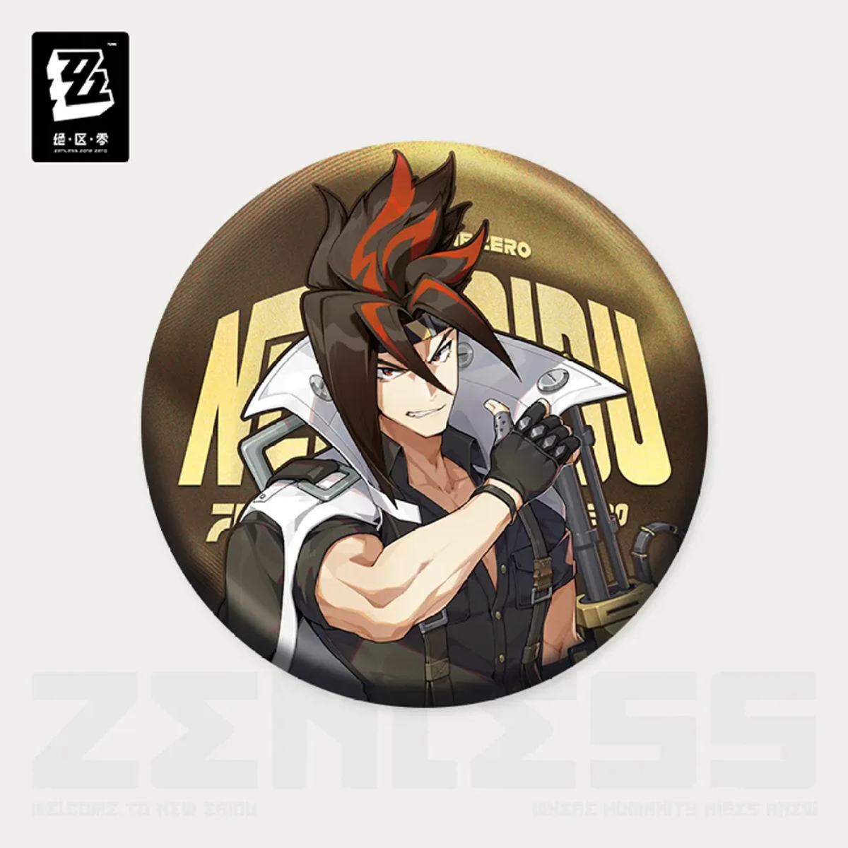 Zenless Zone Zero Belobog Heavy Industries Badge-Anton-miHoYo-Ace Cards & Collectibles