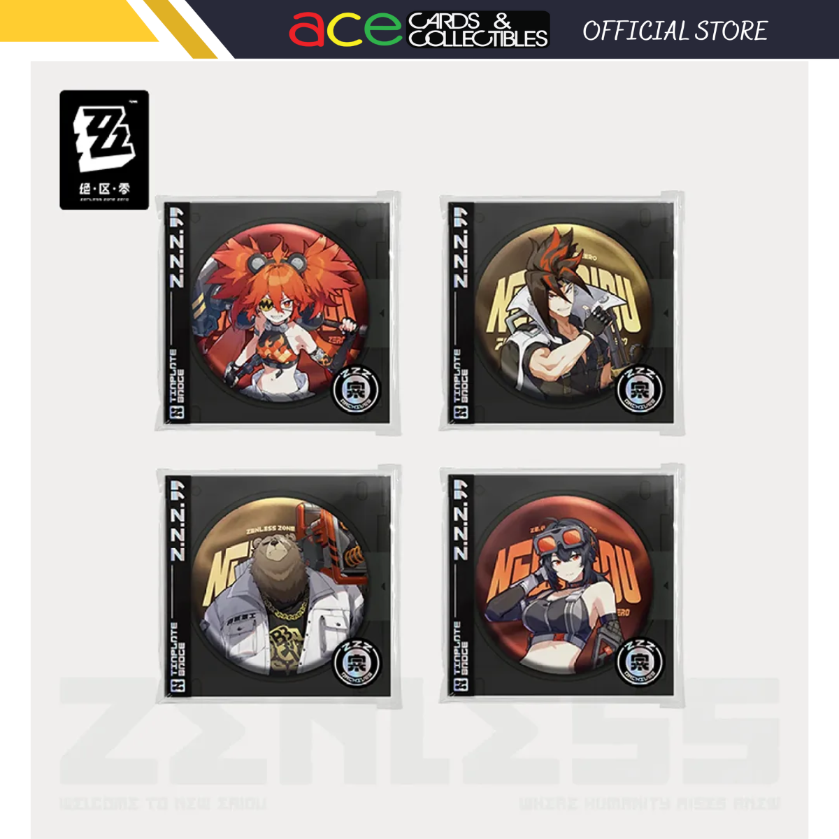 Zenless Zone Zero Belobog Heavy Industries Badge-Anton-miHoYo-Ace Cards & Collectibles