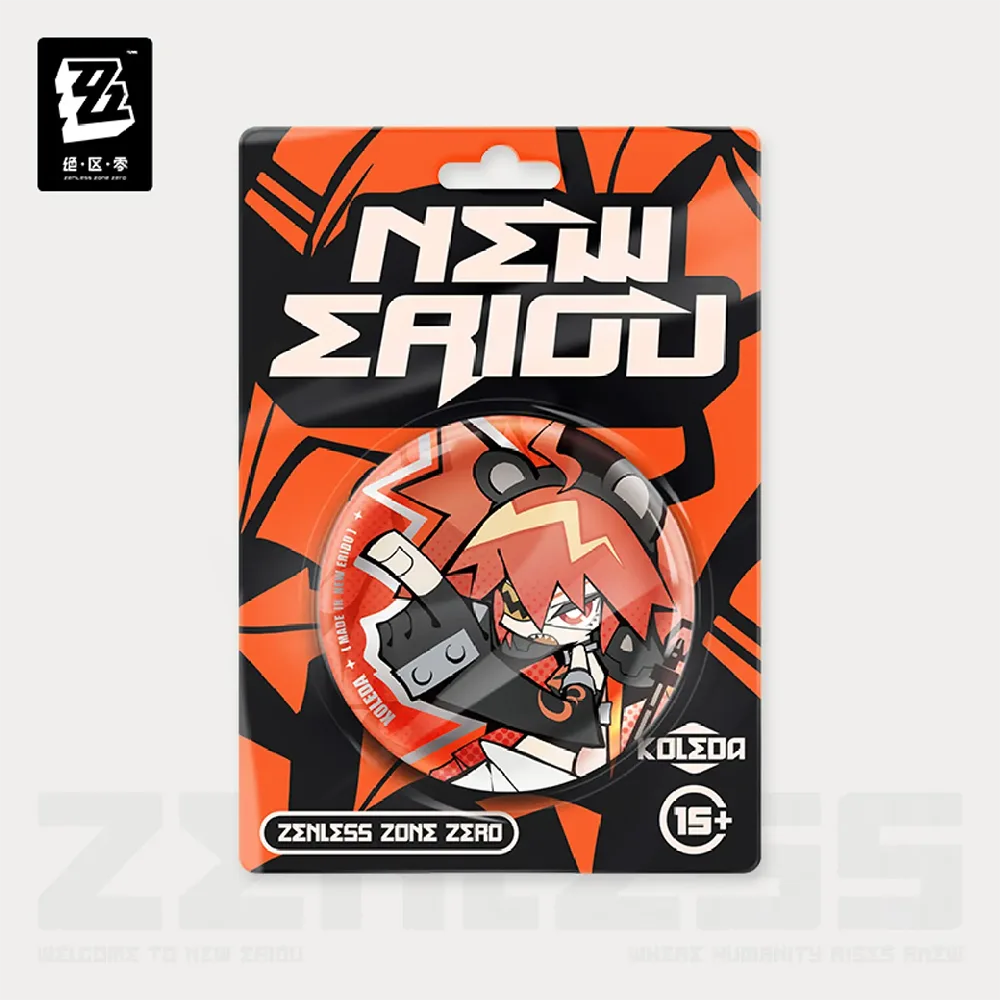 Zenless Zone Zero Belobog Heavy Industries Chibi Badge-Anton-miHoYo-Ace Cards &amp; Collectibles