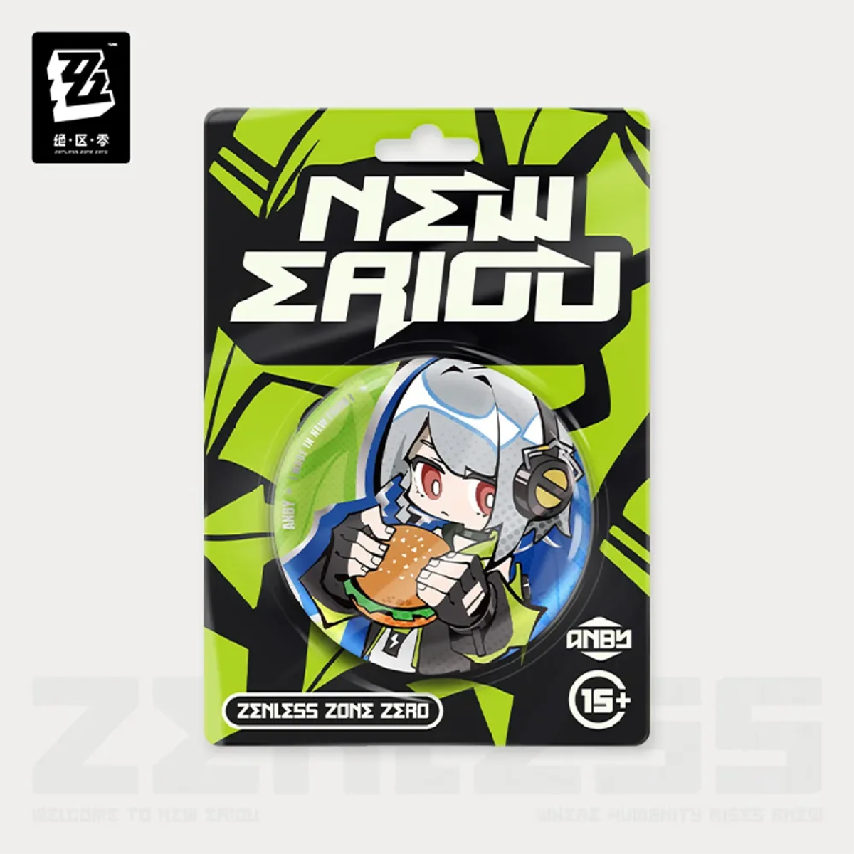 Zenless Zone Zero Chibi Cunning Hares Badge-Nicole-miHoYo-Ace Cards & Collectibles