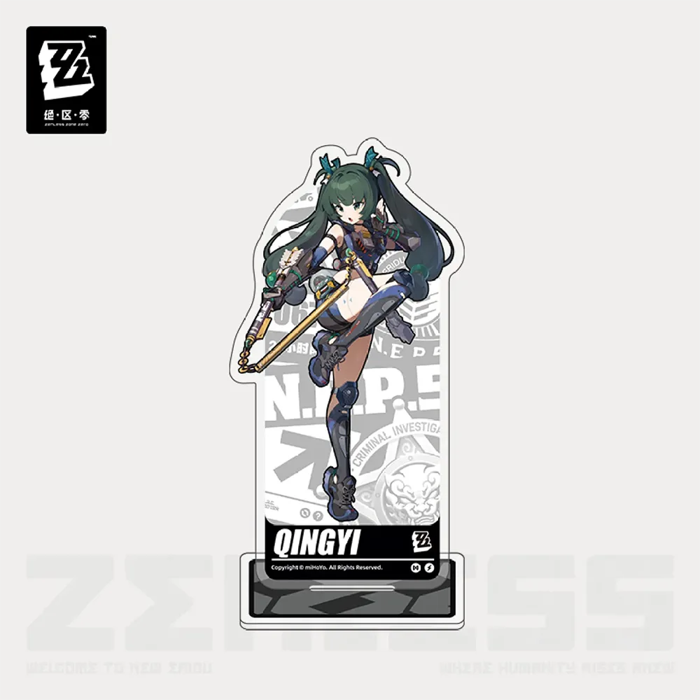 Zenless Zone Zero Criminal Investigation Special Response Team Acrylic Stand-Qingyi-miHoYo-Ace Cards & Collectibles