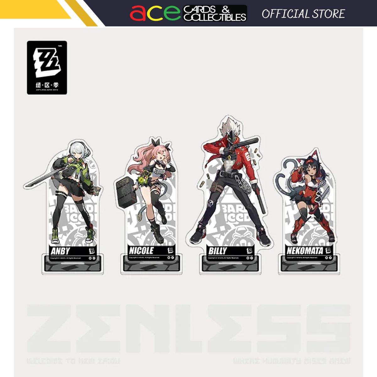 Zenless Zone Zero Cunning Hares Acrylic Stand-Anby-miHoYo-Ace Cards &amp; Collectibles