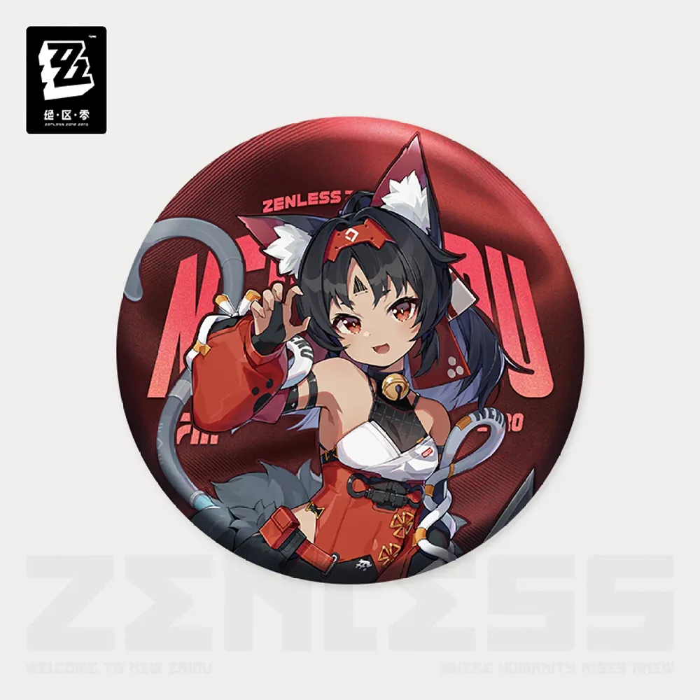 Zenless Zone Zero Cunning Hares Badge-Neko-miHoYo-Ace Cards &amp; Collectibles