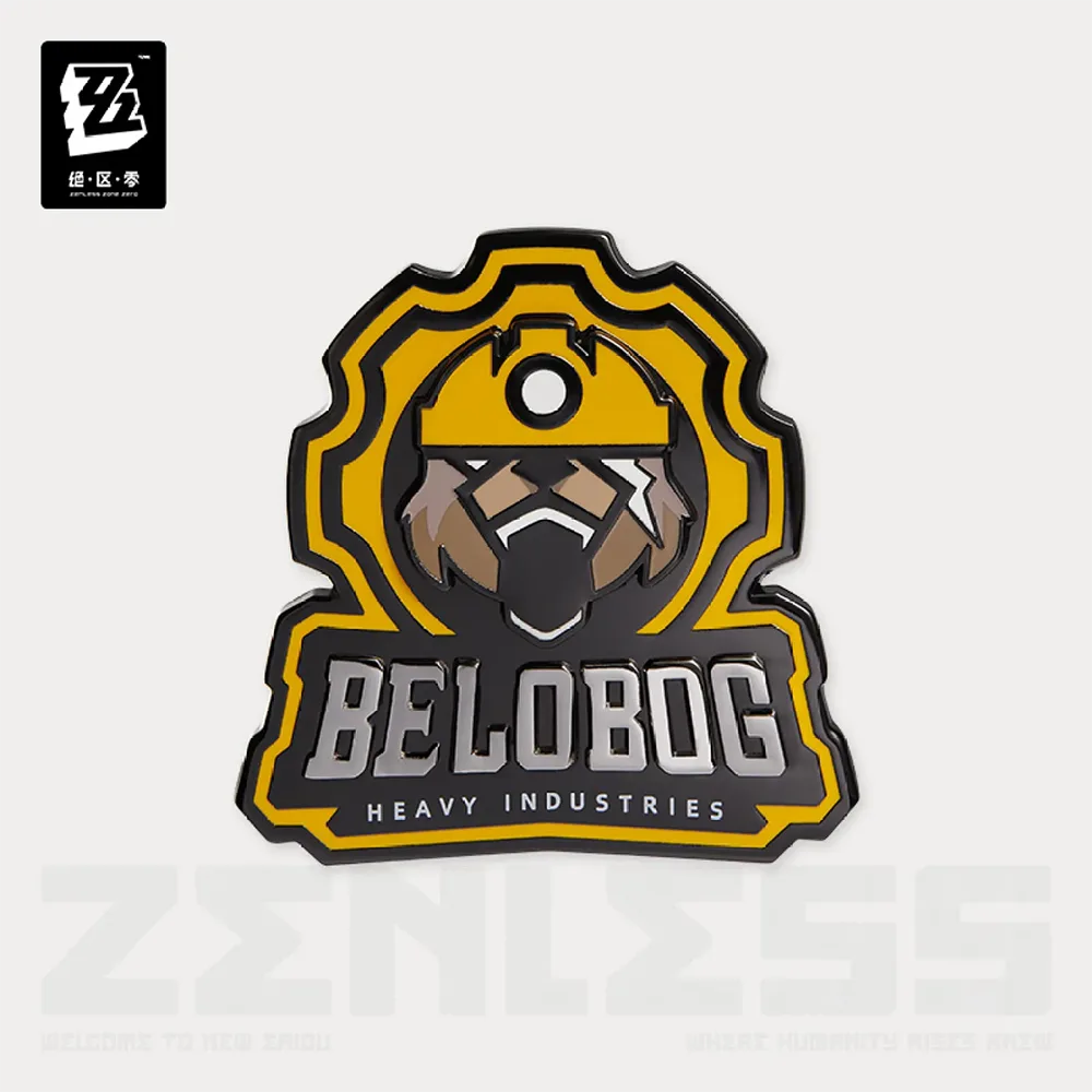 Zenless Zone Zero Faction Metal Badge Vol. 1-Belobog Heavy-miHoYo-Ace Cards & Collectibles