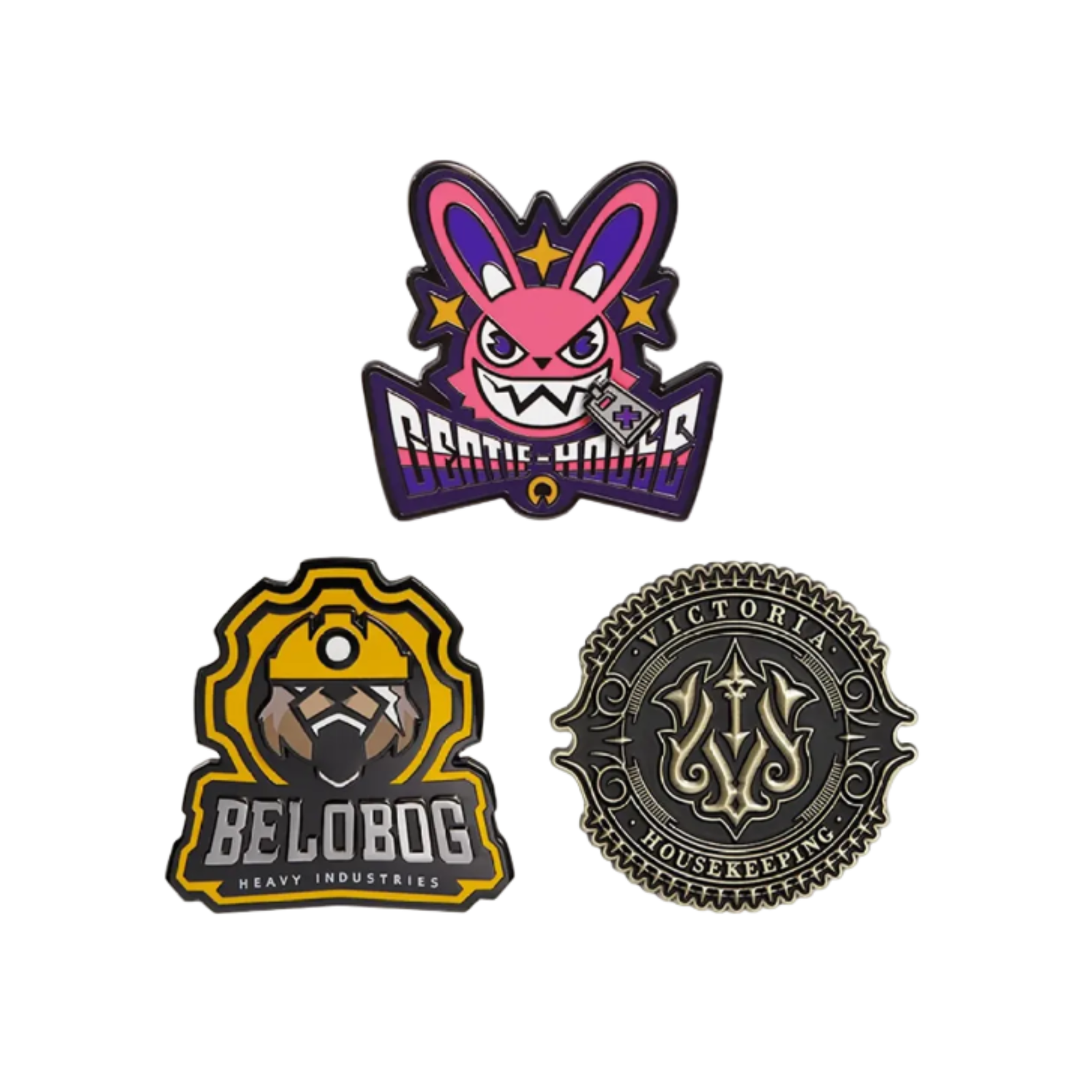 Zenless Zone Zero Faction Metal Badge Vol. 1-Belobog Heavy-miHoYo-Ace Cards & Collectibles