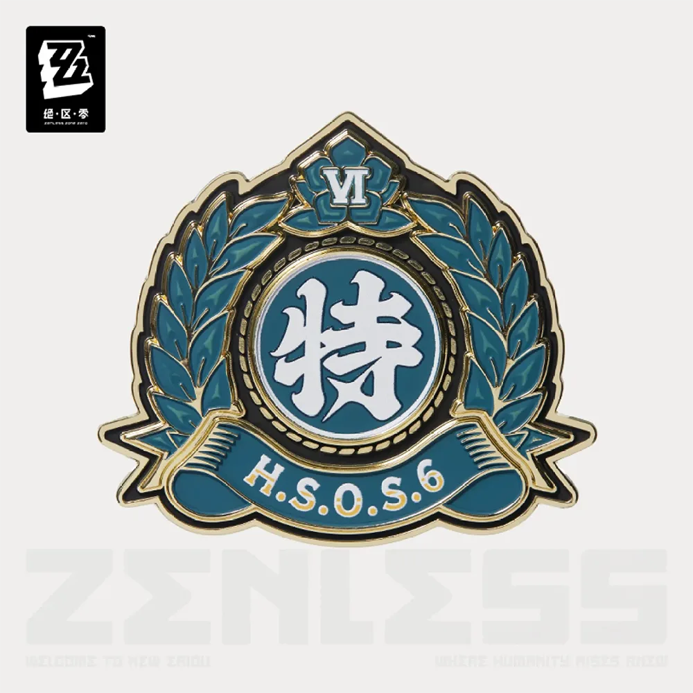 Zenless Zone Zero Faction Metal Badge Vol. 2-Section 6-miHoYo-Ace Cards & Collectibles