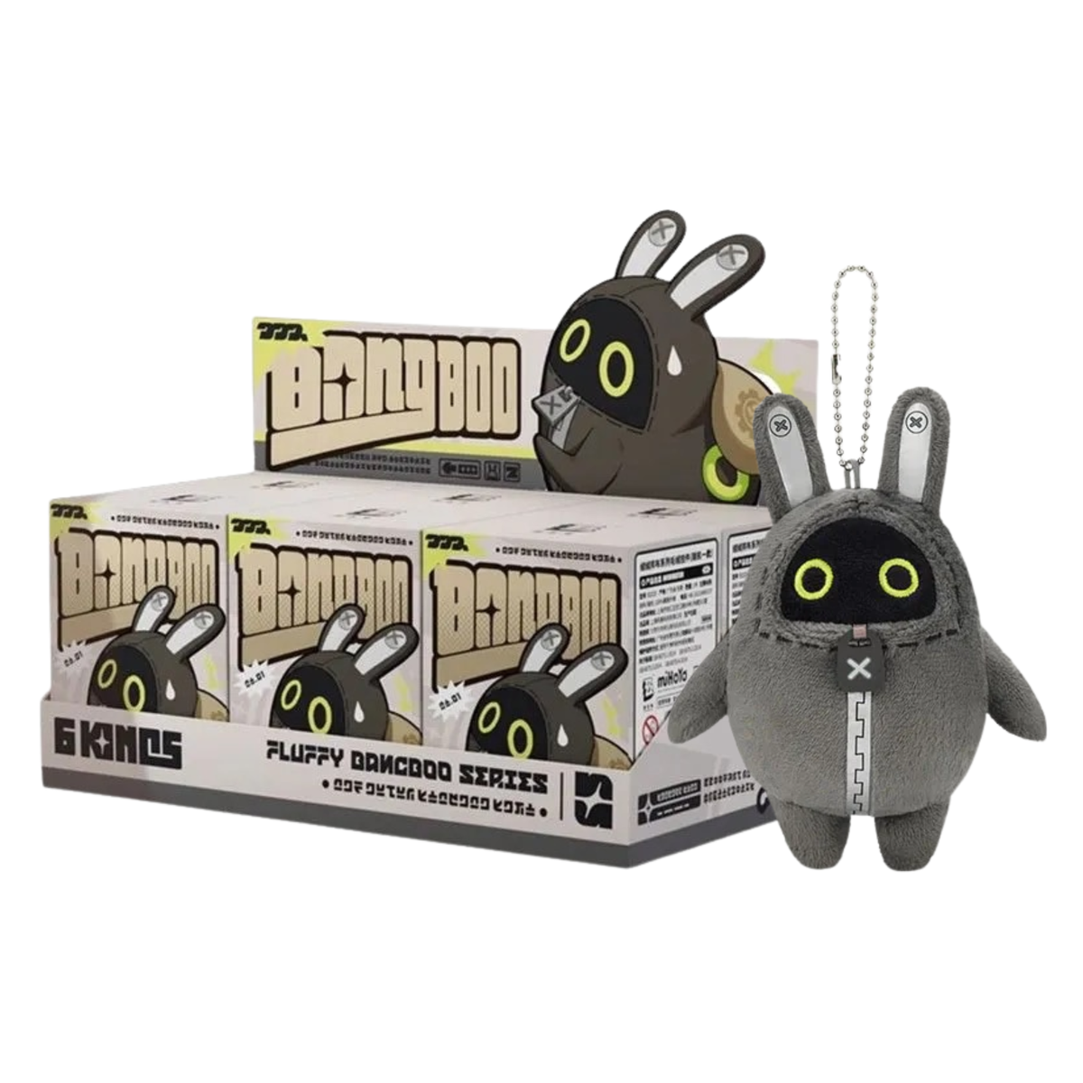 Zenless Zone Zero Fluffy Bangboo Plush Charm Blind Box-Single Box (Random)-miHoYo-Ace Cards & Collectibles