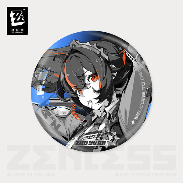 Zenless Zone Zero Mindscape Cinema Badge: Criminal Investigation Special Response Team-Zhu Yuan-miHoYo-Ace Cards & Collectibles