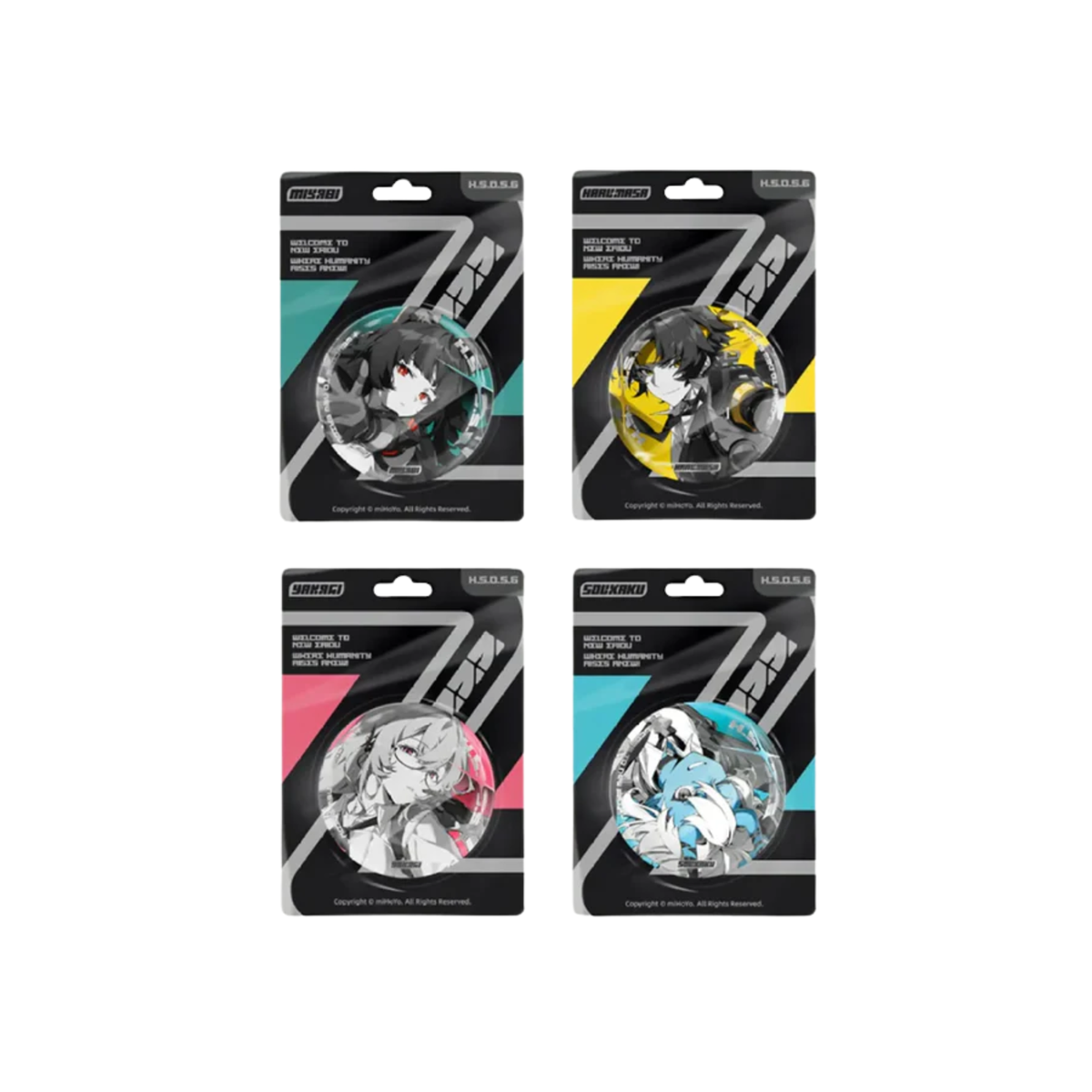 Zenless Zone Zero Mindscape Cinema Badge: Hollow Special Operations Section 6-Hoshimi Miyabi-miHoYo-Ace Cards & Collectibles