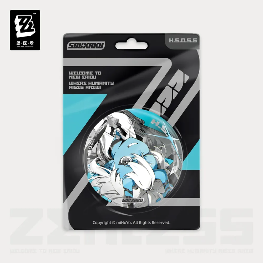 Zenless Zone Zero Mindscape Cinema Badge: Hollow Special Operations Section 6-Soukaku-miHoYo-Ace Cards & Collectibles