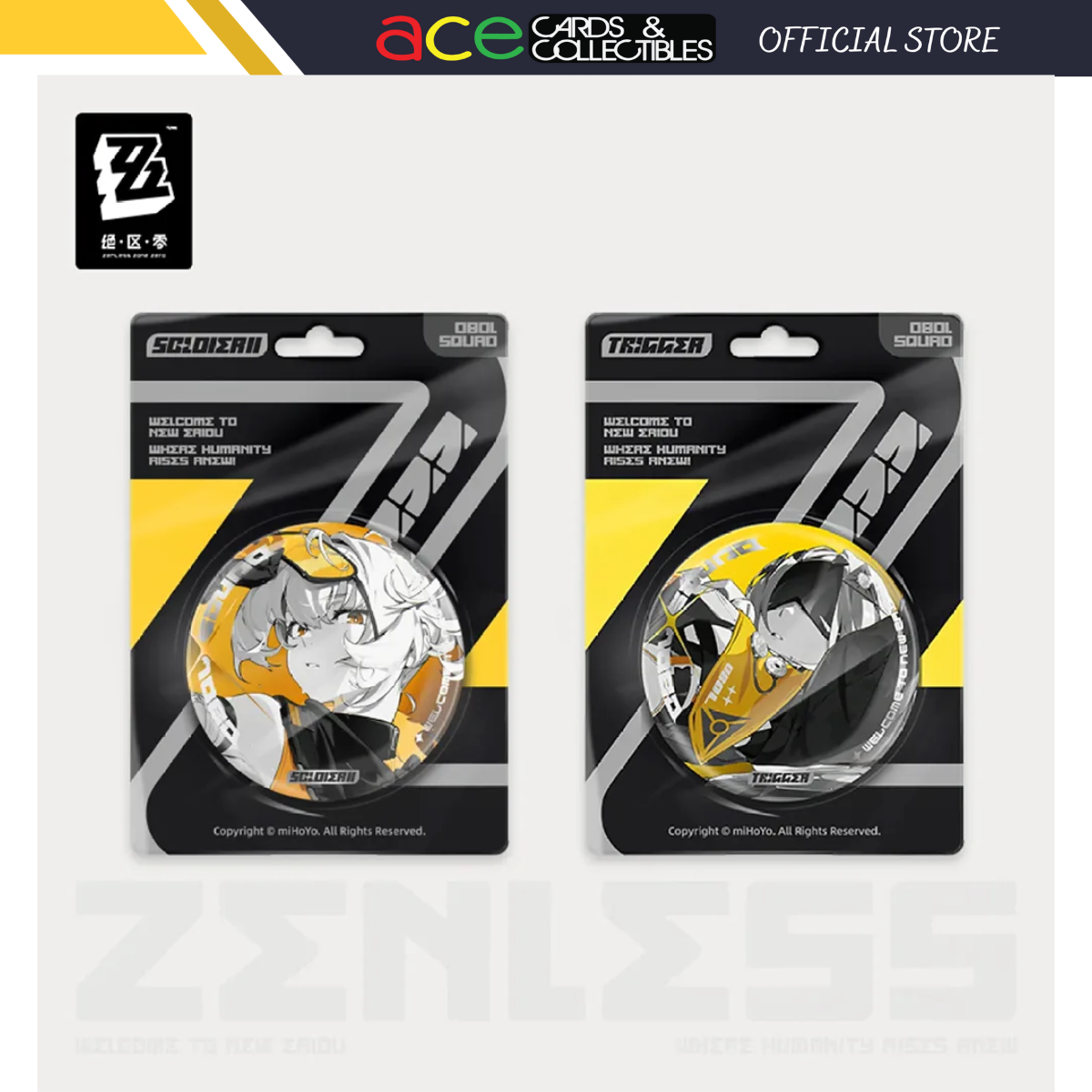 Zenless Zone Zero Mindscape Cinema Badge: Obol Squad-Soldier 11-miHoYo-Ace Cards & Collectibles
