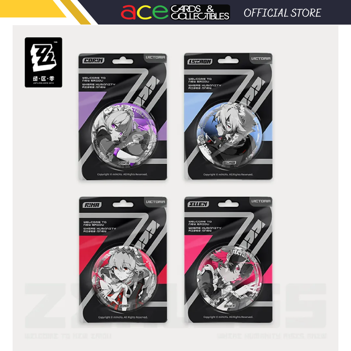 Zenless Zone Zero Mindscape Cinema Badge: Victoria Housekeeping Co.-Von Lycaon-miHoYo-Ace Cards & Collectibles