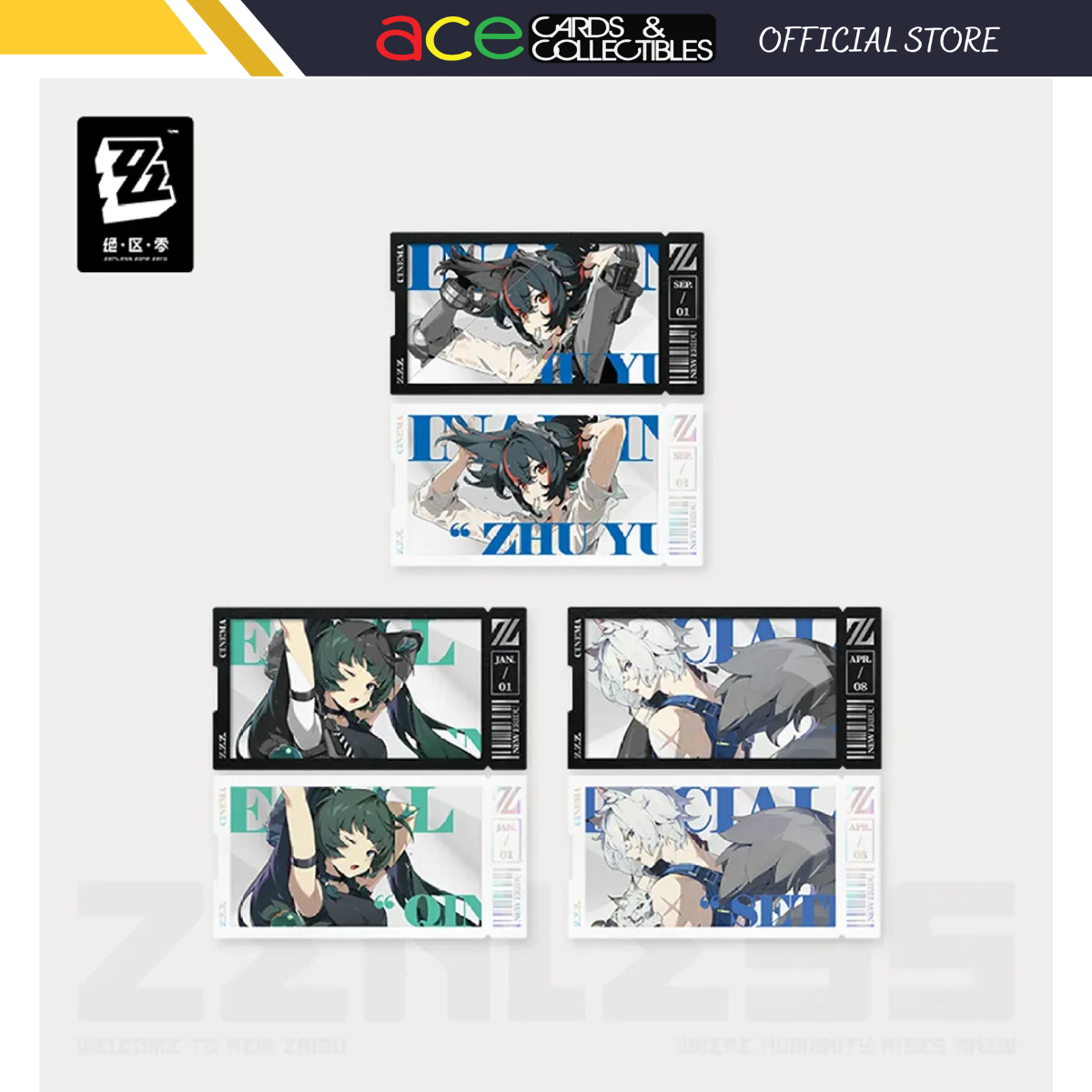 Zenless Zone Zero Mindscape Cinema Collectible Card: Criminal Investigation Special Response Team-Qingyi-miHoYo-Ace Cards & Collectibles