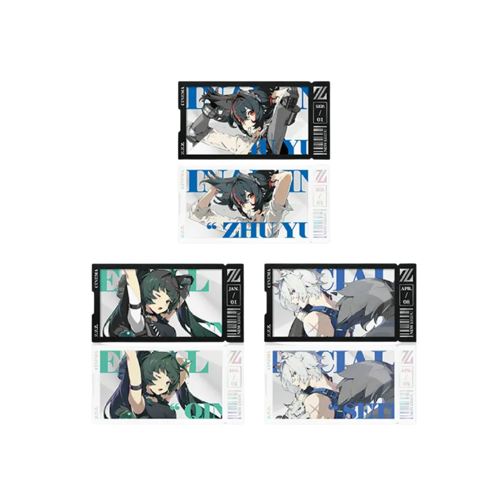 Zenless Zone Zero Mindscape Cinema Collectible Card: Criminal Investigation Special Response Team-Qingyi-miHoYo-Ace Cards & Collectibles