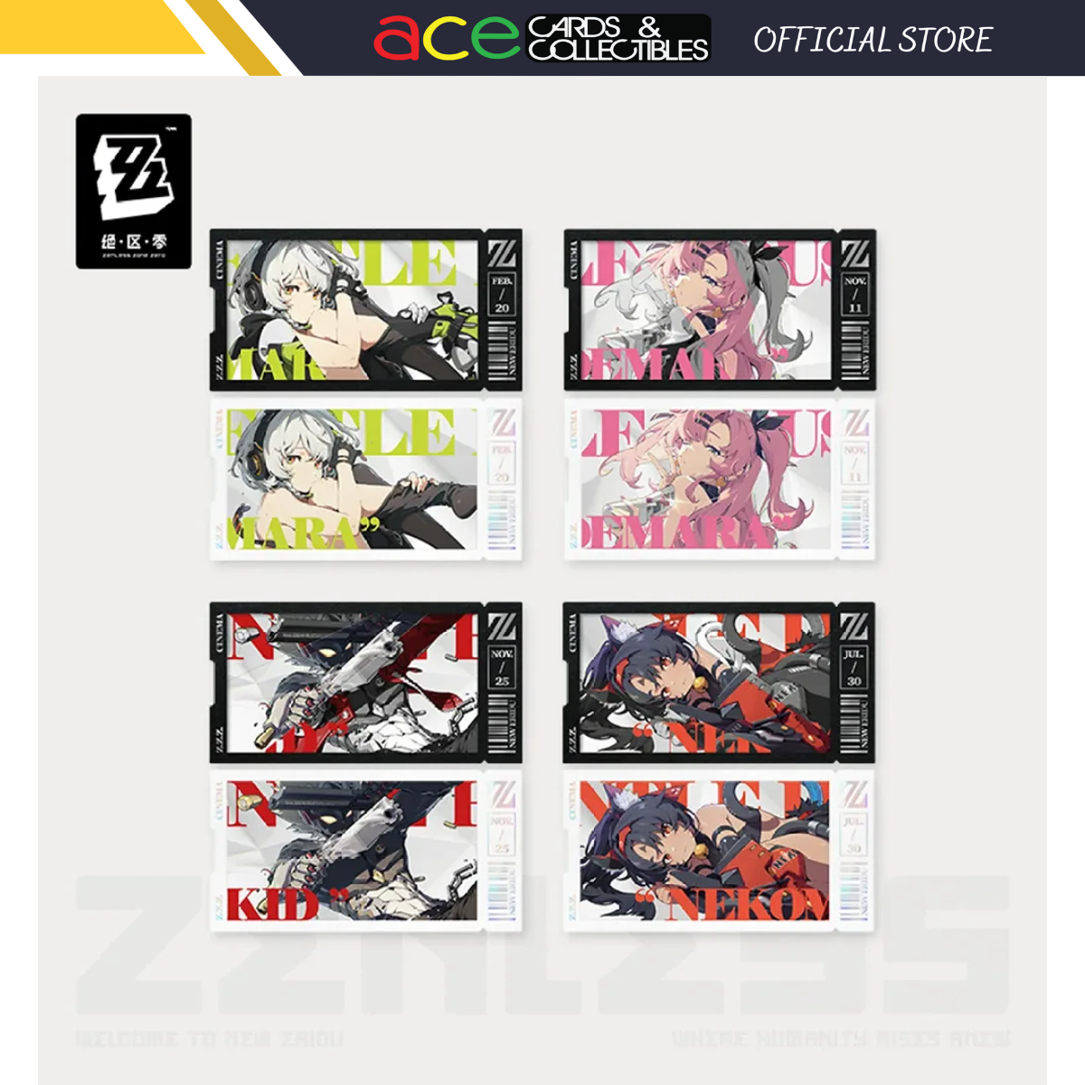 Zenless Zone Zero Mindscape Cinema Collectible Card – Cunning Hares-Anby-miHoYo-Ace Cards & Collectibles