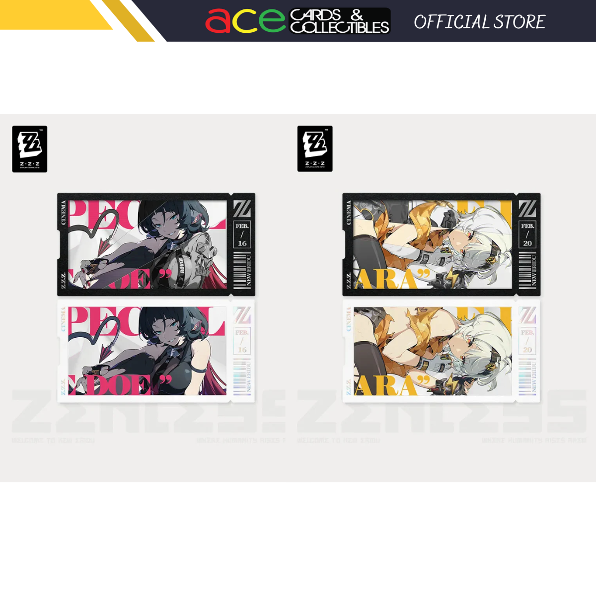 Zenless Zone Zero Mindscape Cinema Collectible Card: Unknown Faction-Jane Doe-miHoYo-Ace Cards & Collectibles