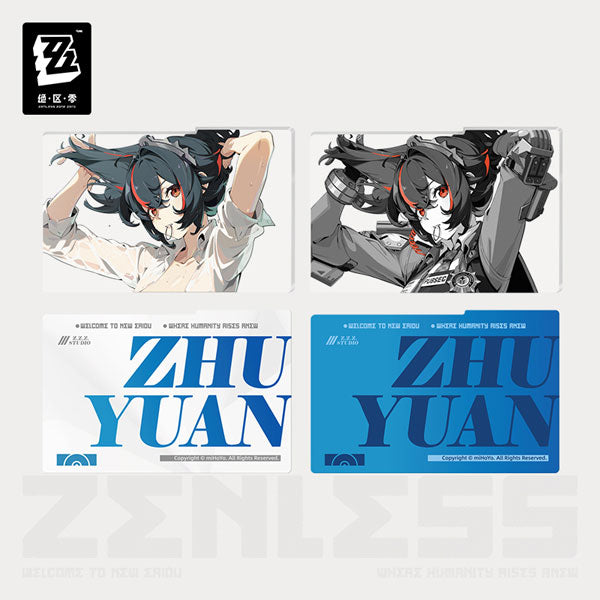 Zenless Zone Zero Mindscape Cinema Framed Acrylic Card Set: Criminal Investigation Special Response Team-Zhu Yuan-miHoYo-Ace Cards & Collectibles