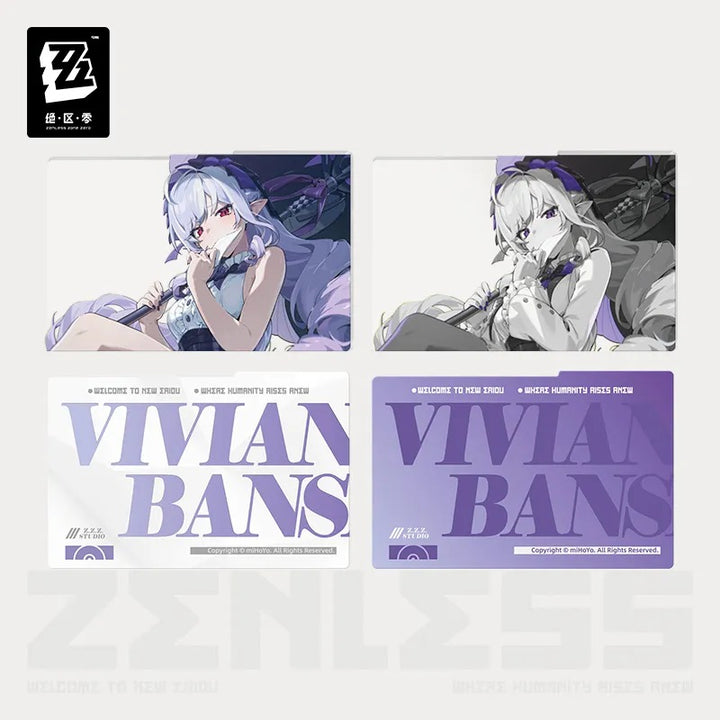 Zenless Zone Zero Mindscape Cinema Framed Acrylic Card Set: Mockingbird-Vivian-miHoYo-Ace Cards & Collectibles