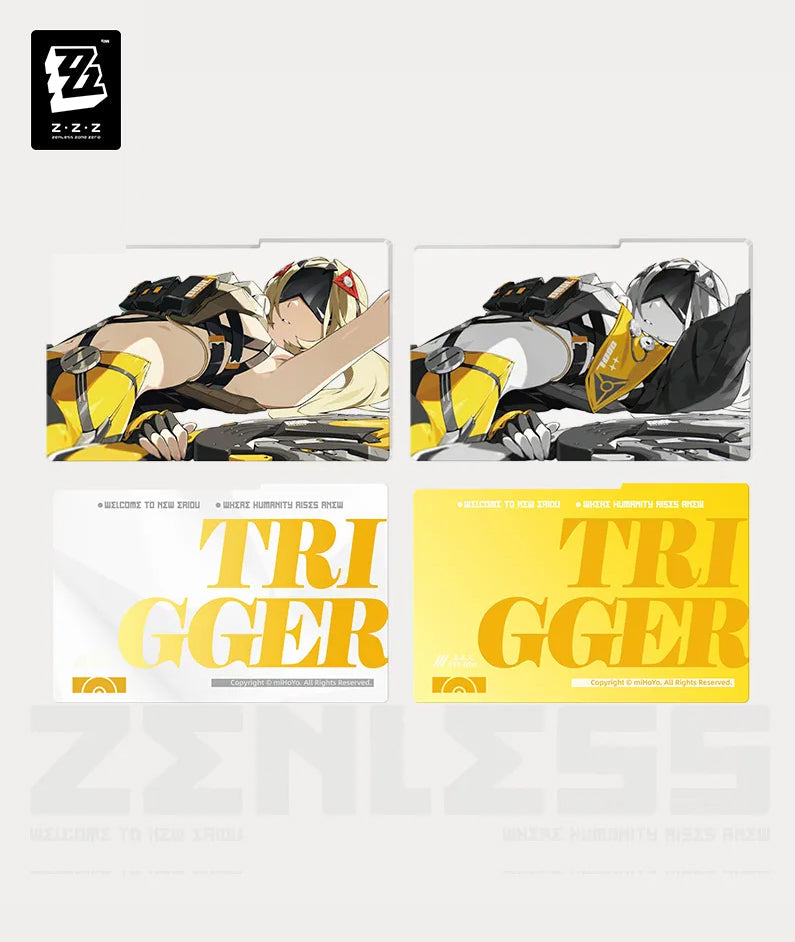Zenless Zone Zero Mindscape Cinema Framed Acrylic Card Set: Obol Squad-Trigger-miHoYo-Ace Cards & Collectibles