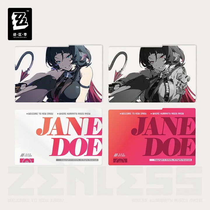 Zenless Zone Zero Mindscape Cinema Framed Acrylic Card Set: Unknown Faction-Jane Doe-miHoYo-Ace Cards & Collectibles