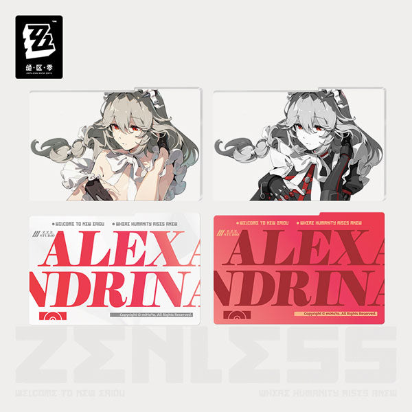 Zenless Zone Zero Mindscape Cinema Framed Acrylic Card Set: Victoria Housekeeping Co.-Von Lycaon-miHoYo-Ace Cards & Collectibles