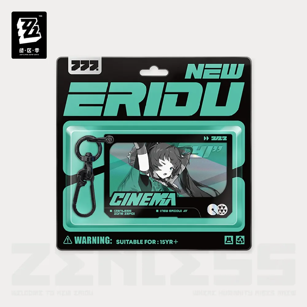 Zenless Zone Zero Mindscape Cinema Keychain: Criminal Investigation Special Response Team-Qingyi-miHoYo-Ace Cards & Collectibles