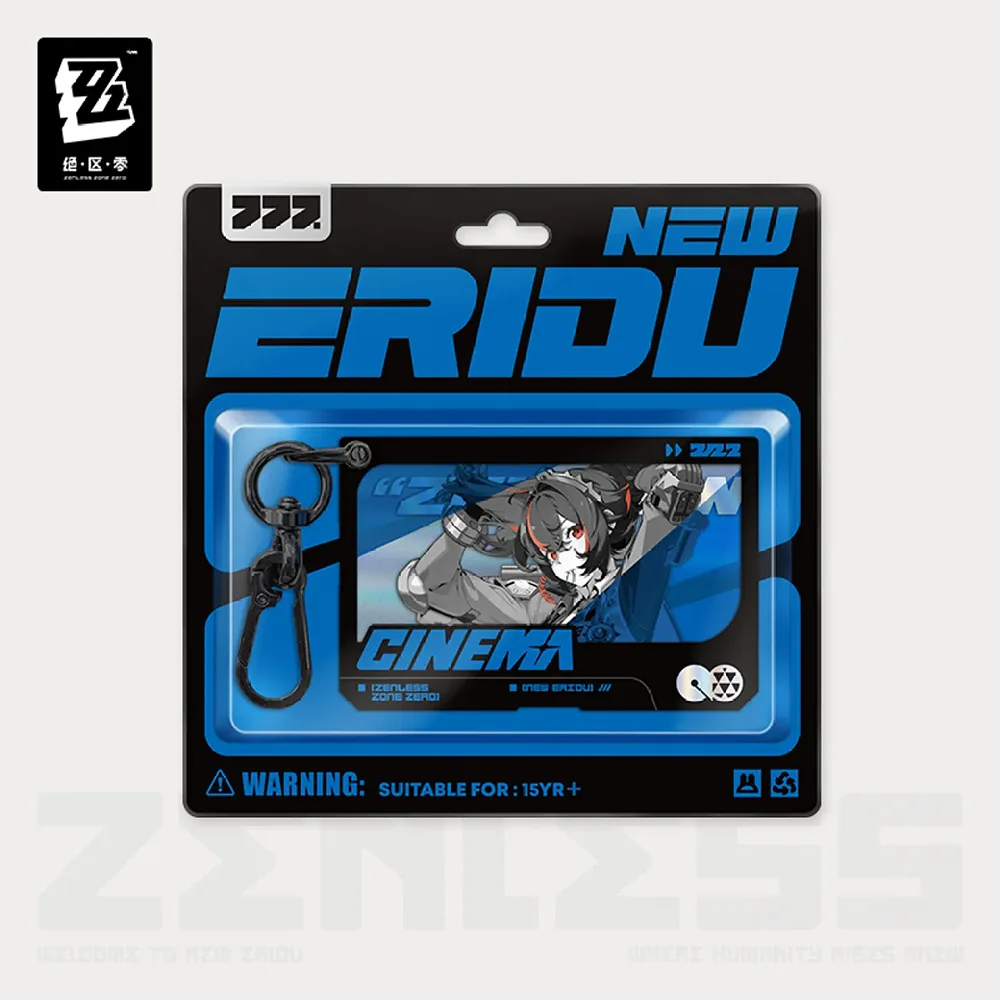 Zenless Zone Zero Mindscape Cinema Keychain: Criminal Investigation Special Response Team-Zhu Yuan-miHoYo-Ace Cards & Collectibles