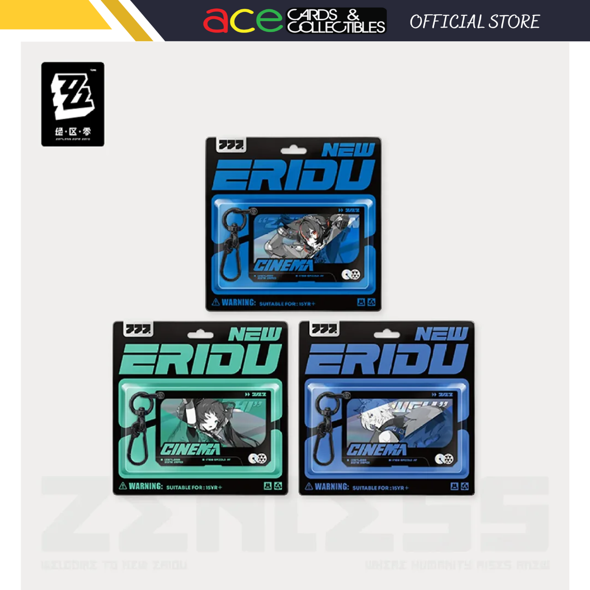 Zenless Zone Zero Mindscape Cinema Keychain: Criminal Investigation Special Response Team-Zhu Yuan-miHoYo-Ace Cards & Collectibles