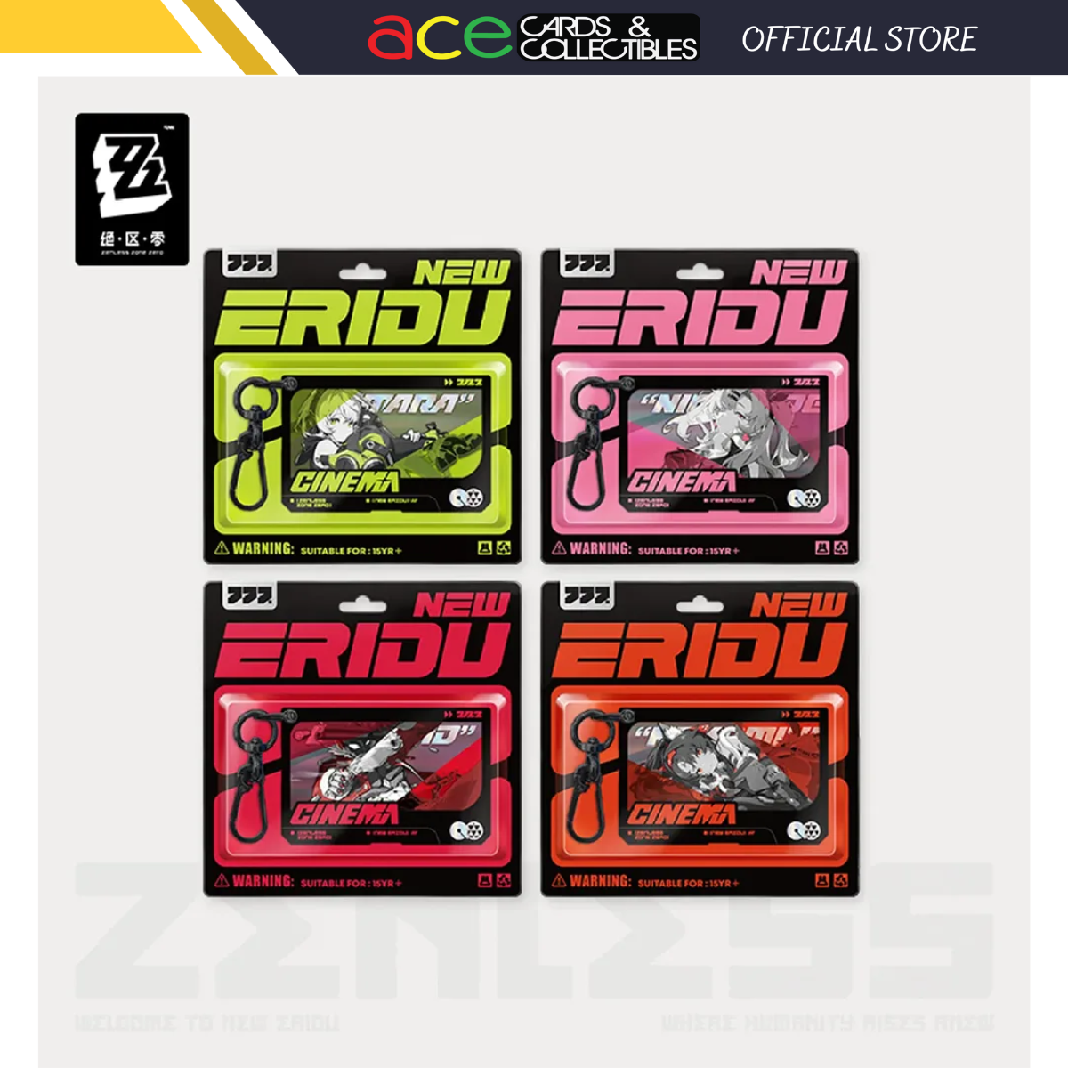 Zenless Zone Zero Mindscape Cinema Keychain: Cunning Hares-Nicole Demara-miHoYo-Ace Cards & Collectibles