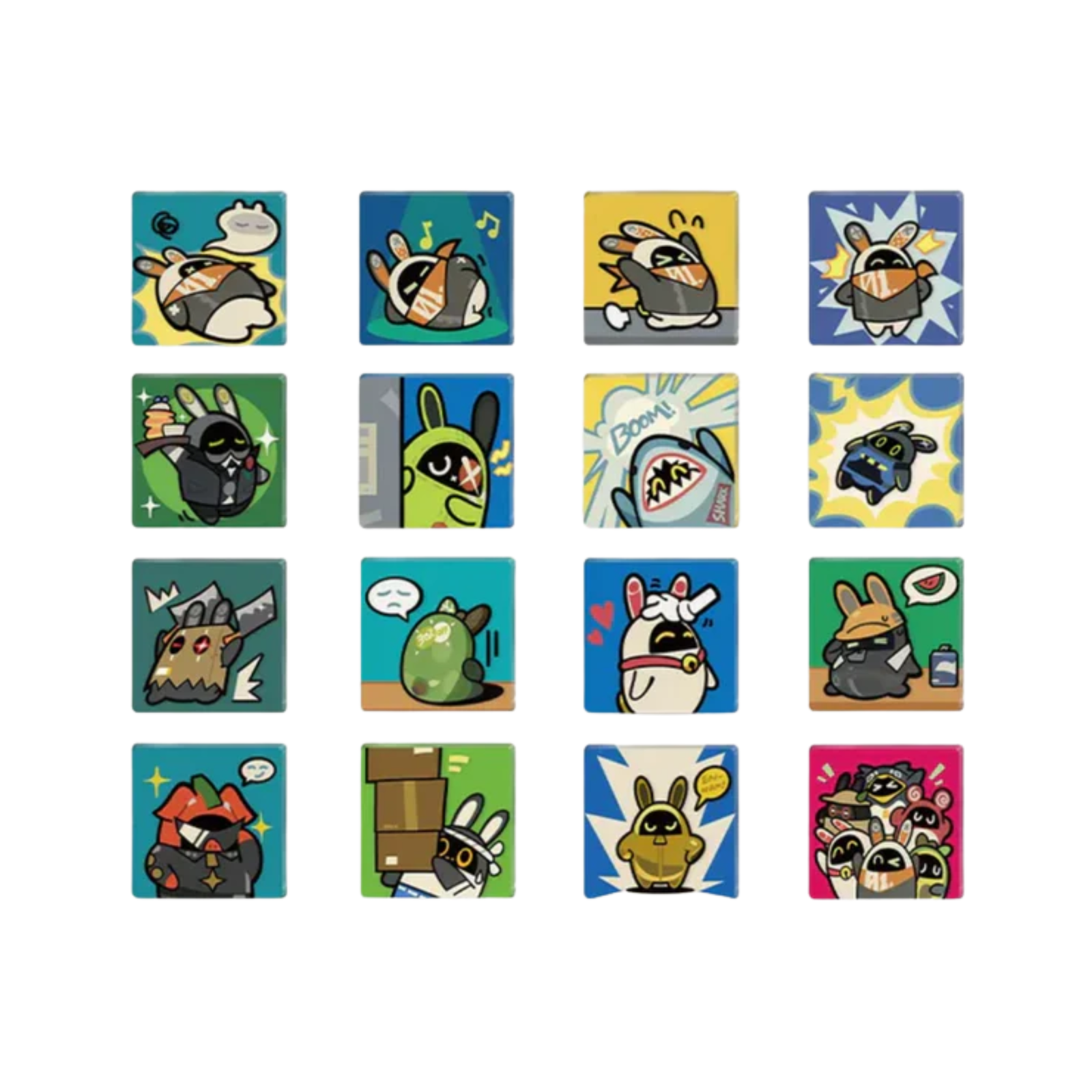 Zenless Zone Zero - New Eriou Series Bangboo Acrylic Fridge Magnet-Amillion-miHoYo-Ace Cards & Collectibles