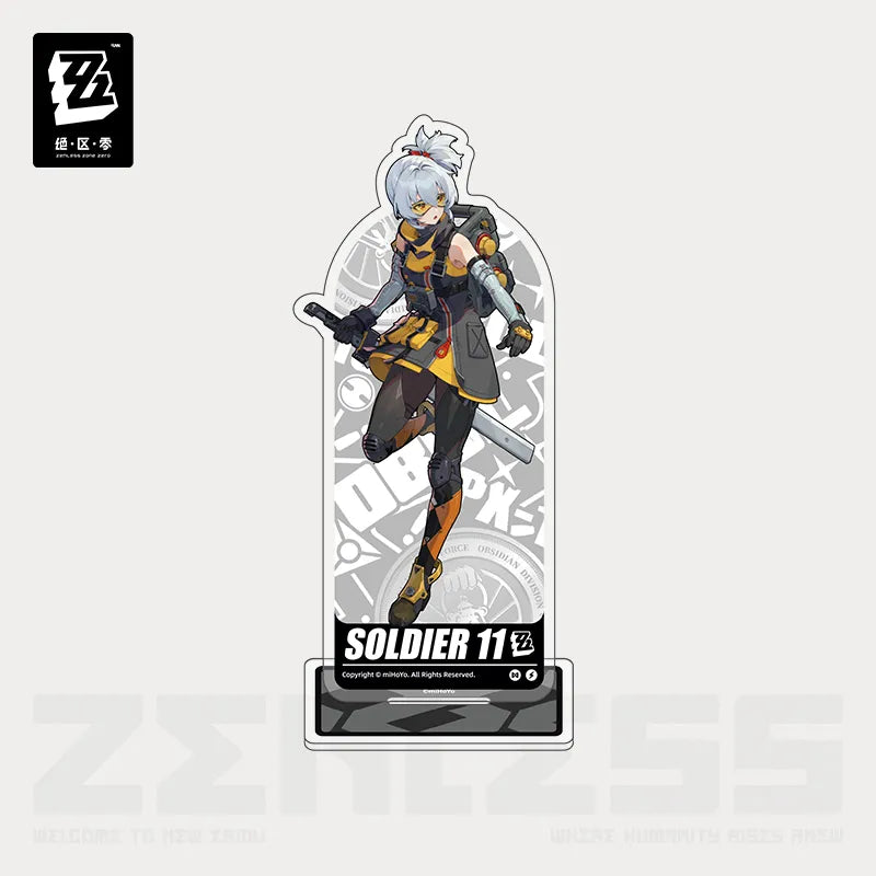 Zenless Zone Zero Obol Squad Acrylic Stand-Soldier 11-miHoYo-Ace Cards & Collectibles