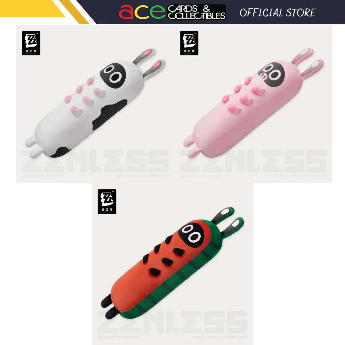 Zenless Zone Zero Pass Series: Bangboo Bolster Pillow-Milk Cow-miHoYo-Ace Cards & Collectibles