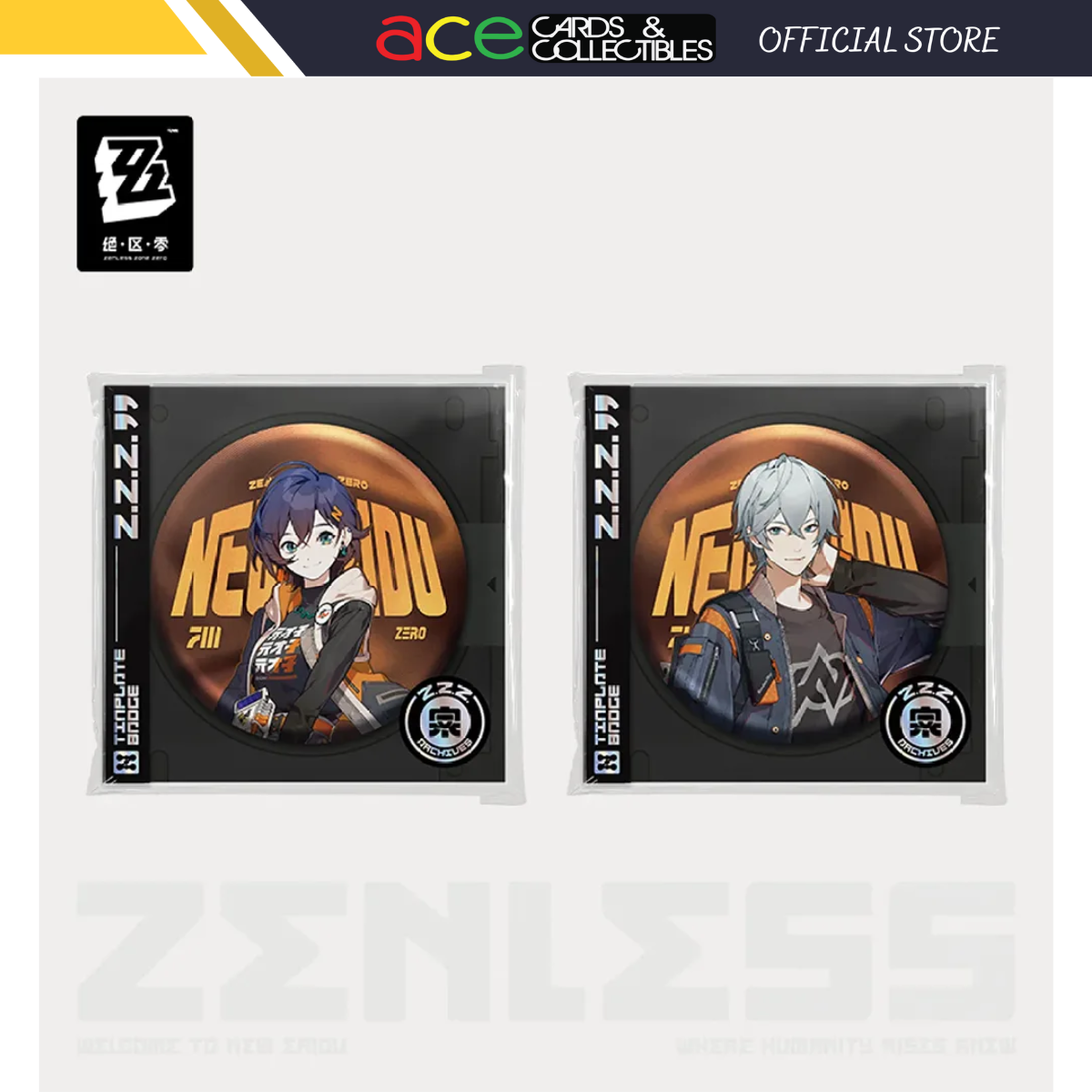 Zenless Zone Zero Random Play Proxy Badge-Belle-miHoYo-Ace Cards &amp; Collectibles