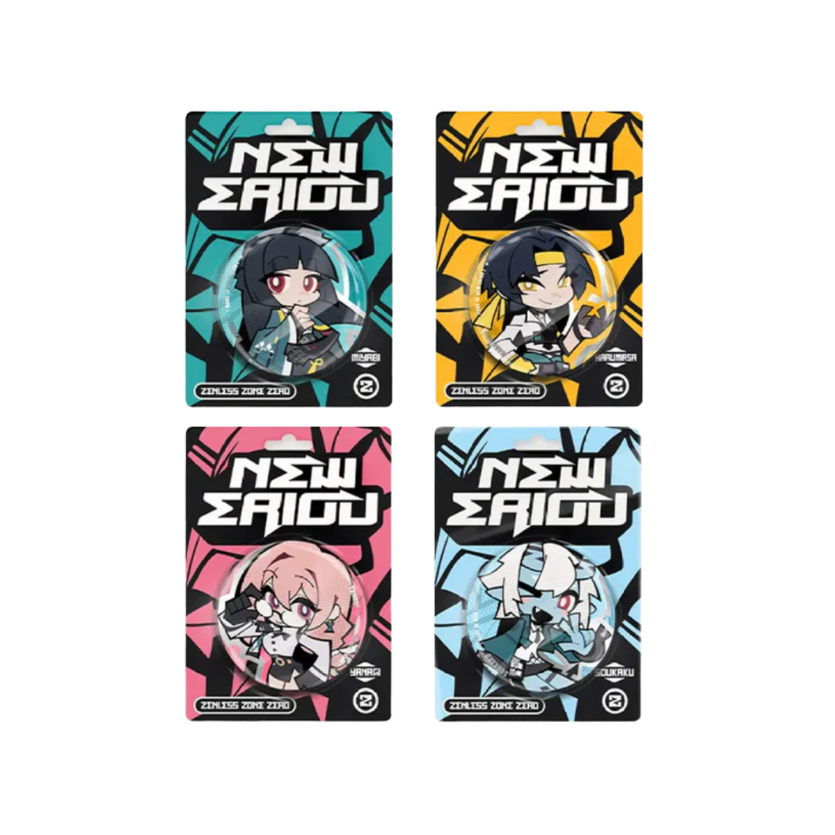 Zenless Zone Zero Ridu Chibi Badge – Hollow Special Operations Section 6-Soukaku-miHoYo-Ace Cards & Collectibles