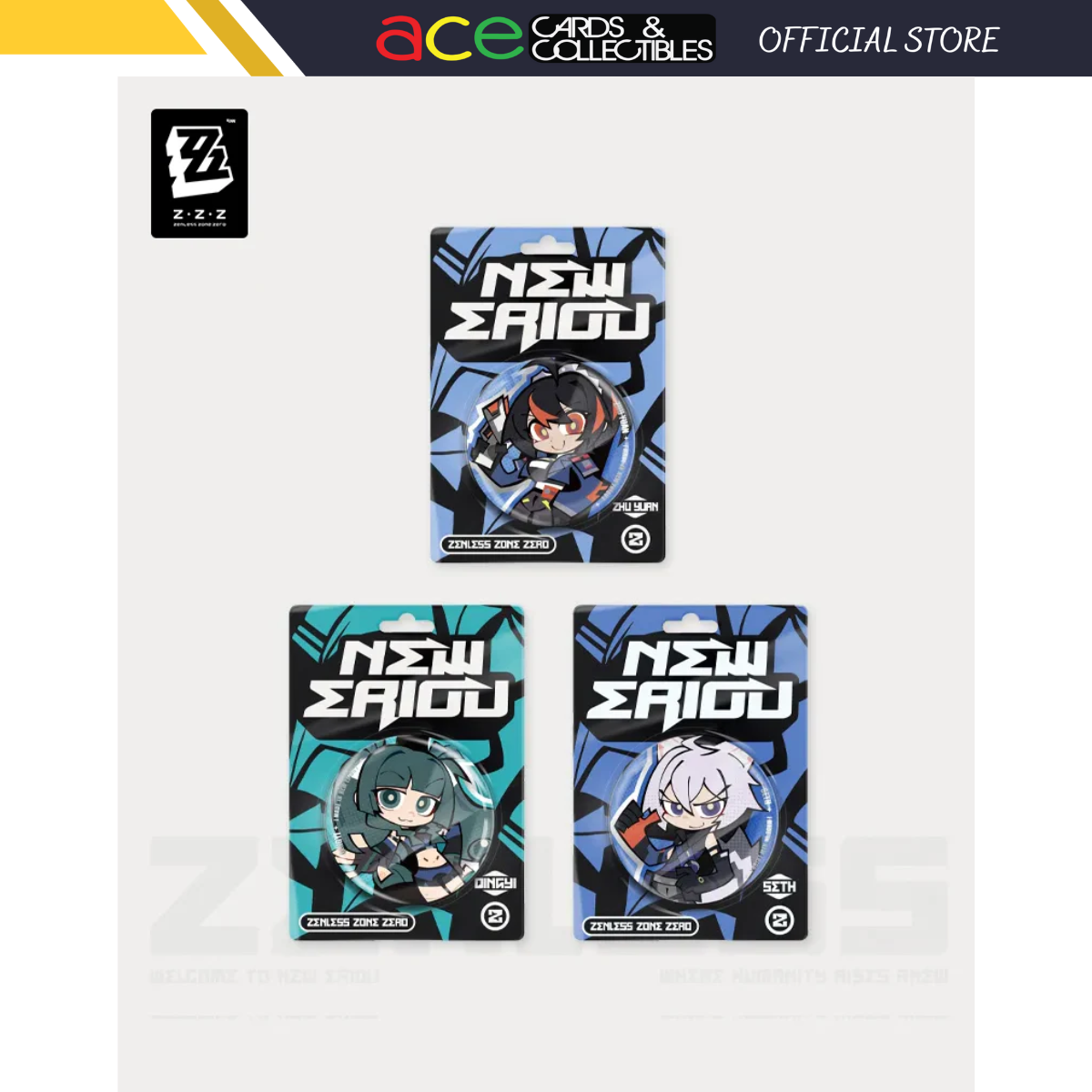 Zenless Zone Zero Ridu Chibi Badge – NEPS-Zhu Yuan-miHoYo-Ace Cards & Collectibles