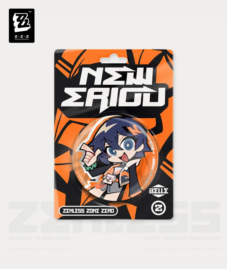 Zenless Zone Zero Ridu Chibi Badge – Proxy-Belle-miHoYo-Ace Cards & Collectibles
