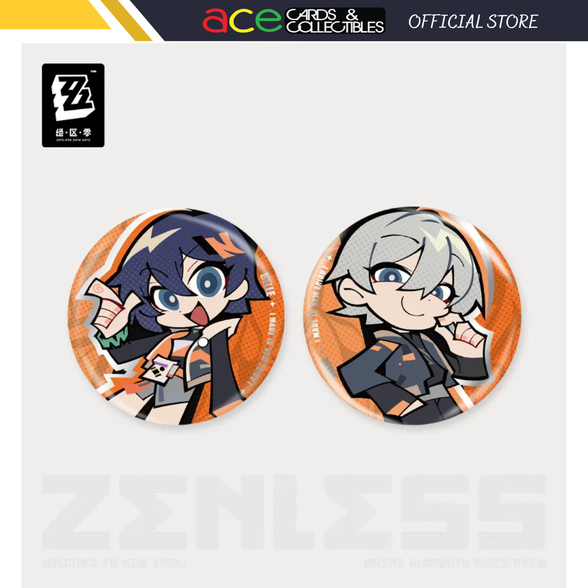 Zenless Zone Zero Ridu Chibi Badge – Proxy-Wise-miHoYo-Ace Cards & Collectibles