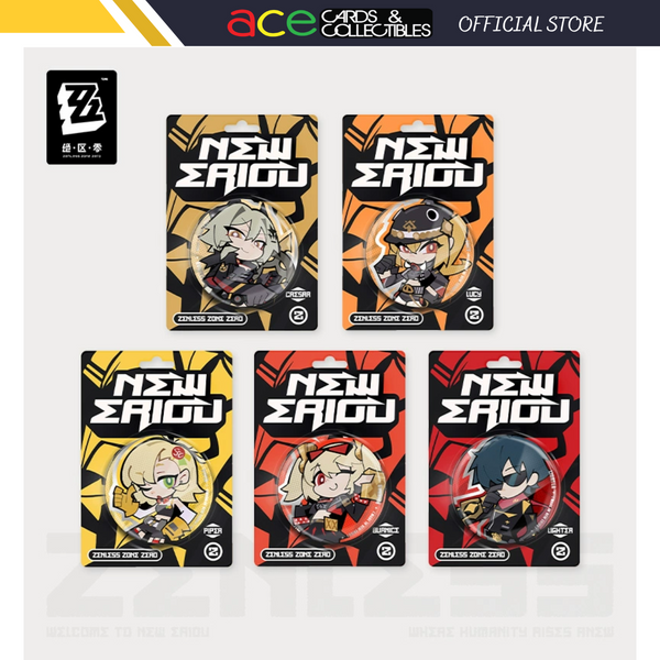 Zenless Zone Zero Ridu Chibi Badge – Sons of Calydon-Burnice White-miHoYo-Ace Cards & Collectibles