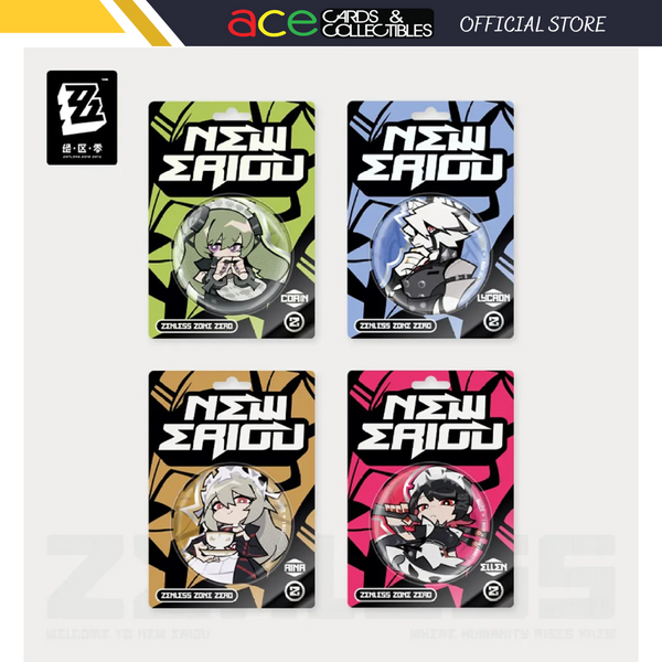 Zenless Zone Zero Ridu Chibi Badge – Victoria Housekeeping Co.-Von Lycaon-miHoYo-Ace Cards & Collectibles