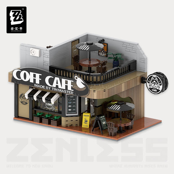 Zenless Zone Zero Sixth Street Miniature Building Bricks Vol. 1-Coff Cafe-miHoYo-Ace Cards & Collectibles