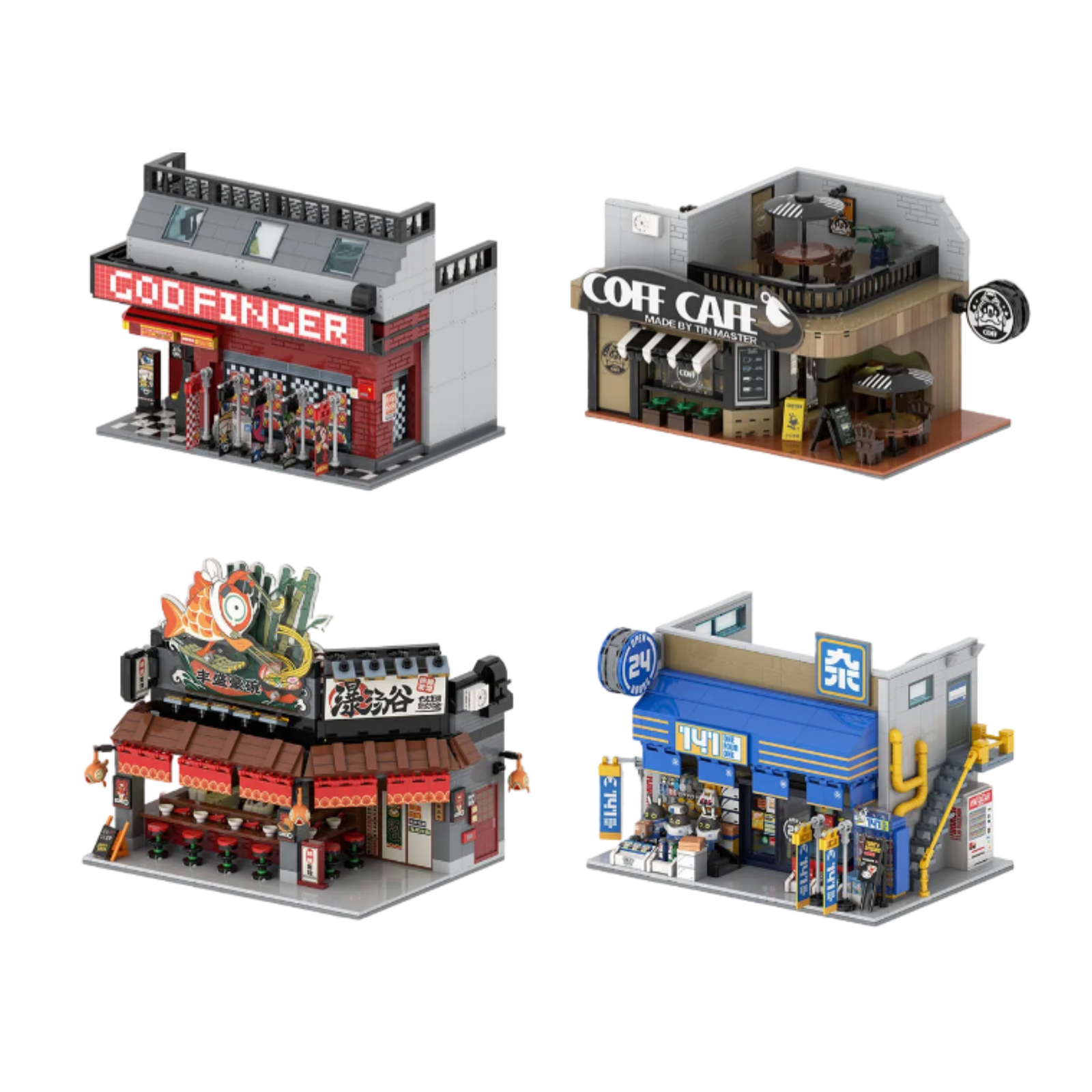 Zenless Zone Zero Sixth Street Miniature Building Bricks Vol. 1-Godfinger-miHoYo-Ace Cards & Collectibles
