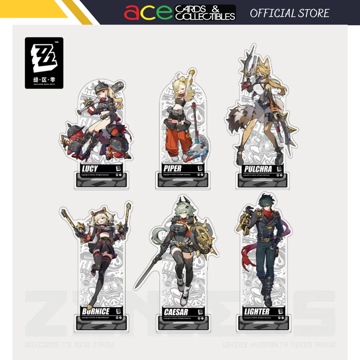 Zenless Zone Zero Sons of Calydon Acrylic Stand-Pulchra-miHoYo-Ace Cards & Collectibles