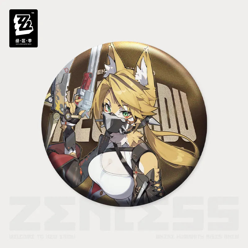 Zenless Zone Zero Sons of Calydon Badge-Pulchra-miHoYo-Ace Cards & Collectibles